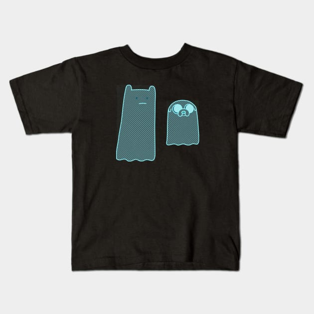 The ghosts of Finn and Jake Kids T-Shirt by AO01